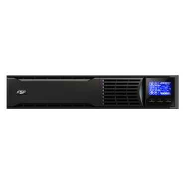 FSP Champ Rack 2K UPS-enhed Dobbeltkonvertering (online) 2 kVA 1800 W 3 AC stikkontakt(er)