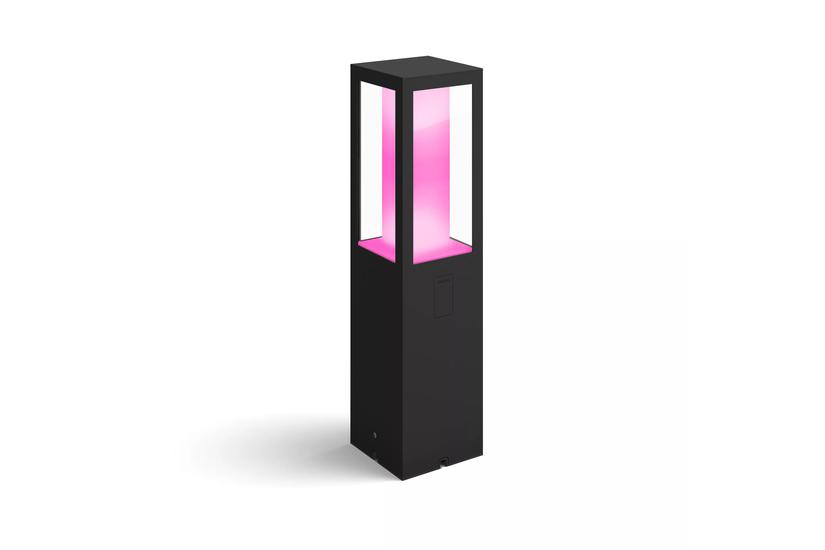 Philips Hue Impress Pedestallys 230V - Farve LED - Outdoor - Sort