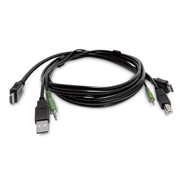 StarTech.com SKHDMMKVM-10-TAA KVM-kabel Sort 3 m