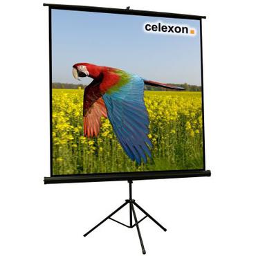 Celexon Economy tripod screen projektionsskærm med trebenet stativ
