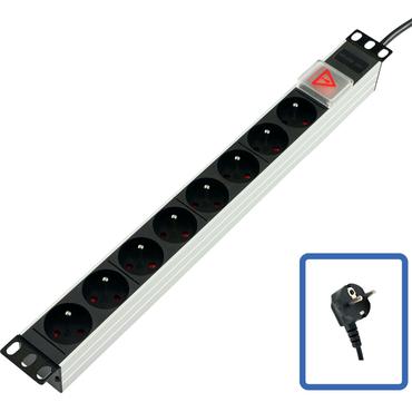POWER STRIP 19" - 8 WAY -