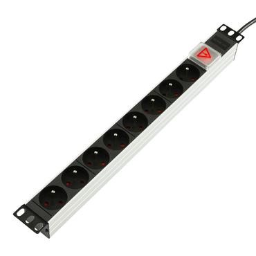 POWER STRIP 19" - 8 WAY -
