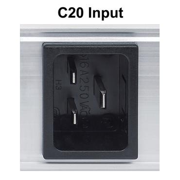 Intellinet 163613 strømforsyningsenhed (PDU) 8 AC stikkontakt(er) 1U Sort, Sølv