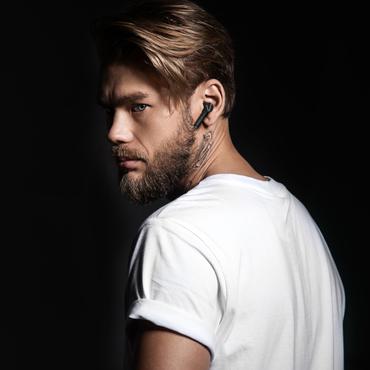 Veho STIX II True Wireless Headset Trådløs I ørerne Opkald/musik Bluetooth Sort, Kulfiber