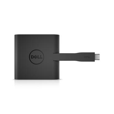 Dell Adapter DA200 - dockningsstation - USB-C - VGA, HDMI - GigE