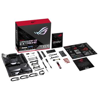 ASUS ROG CROSSHAIR VIII EXTREME - moderkort - ut&ouml;kad ATX - Socket AM4 - AMD X570