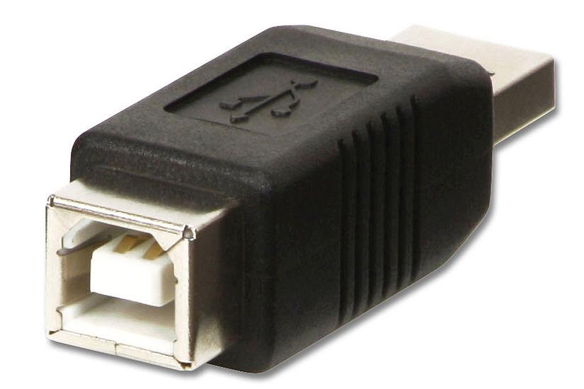 Lindy 71231 kabel k&oslash;nsskifter USB A USB B Sort
