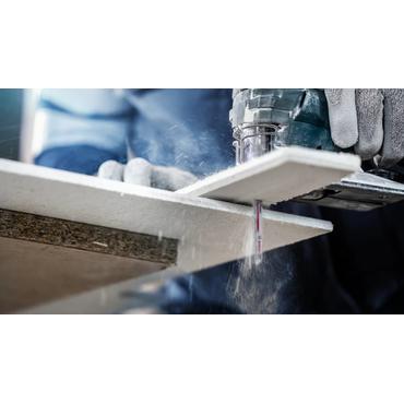 Bosch Expert Fiber Gips T341 HM - sticksavsklinge - f&ouml;r ventileret betong, glasfiberf&ouml;rst&auml;rkt plastik, gipsplade, fibercementskivor, gipsskivor - 3 stycken