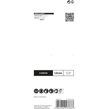 Bosch Expert Fiber Gips T341 HM - sticksavsklinge - f&ouml;r ventileret betong, glasfiberf&ouml;rst&auml;rkt plastik, gipsplade, fibercementskivor, gipsskivor - 3 stycken