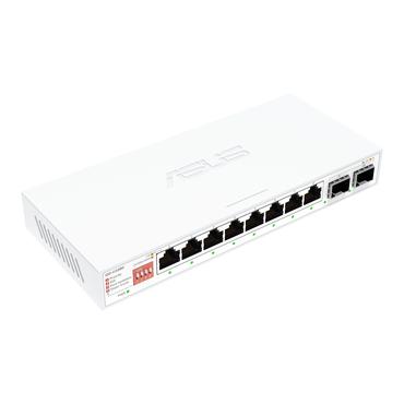 ASUS QG-U1080 Ikke administreret 2.5G Ethernet (100/1000/2500) Hvid