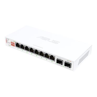 ASUS QG-U1080 Ikke administreret 2.5G Ethernet (100/1000/2500) Hvid