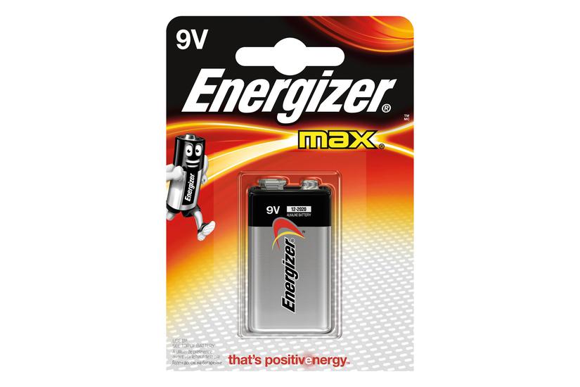 Energizer Max batteri x 9V - Alkalisk