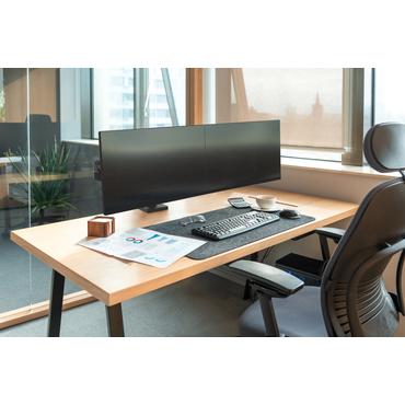 Ergotron LX Pro monteringssats - modul&auml;r - f&ouml;r 2 LCD-bildsk&auml;rmar - sida-vid-sida - svart