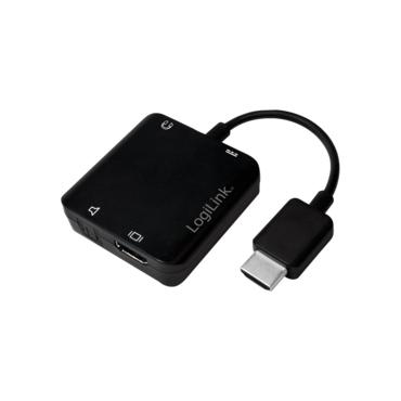 LogiLink CV0106 videokabel adapter 1,42 m Sort