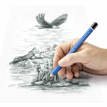 STAEDTLER Bleistift Mars Lumograph jumbo 2B