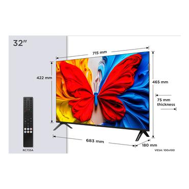 TCL 32S5K TV 81,3 cm (32") Fuld HD Smart TV Wi-Fi Sort