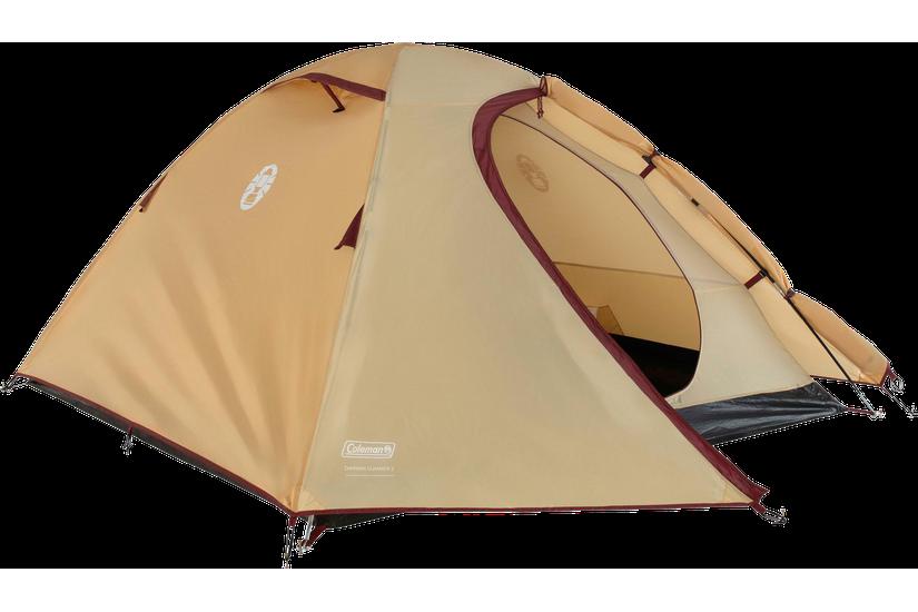 Coleman Tält - 3 personer - Kupol-/iglootält - 3.4 g - Beige/mörkröd - 275 mm