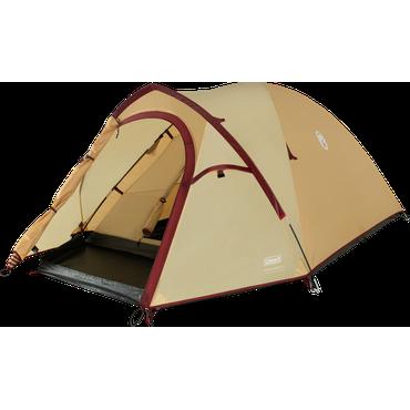 Coleman Tält - 3 personer - Kupol-/iglootält - 3.4 g - Beige/mörkröd - 275 mm