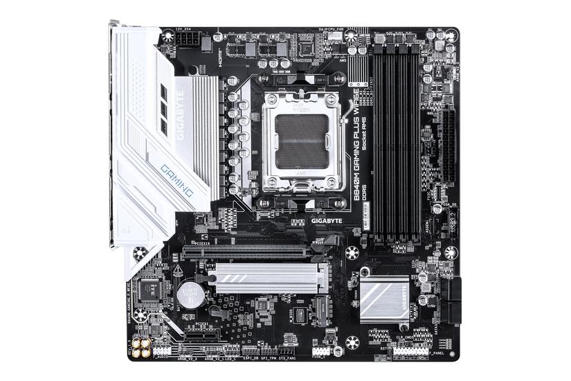 GIGABYTE Bundkort - AMD B840 - Sokkel AM5 - Micro ATX - 256 GB - 2x M.2 - 4x SATA