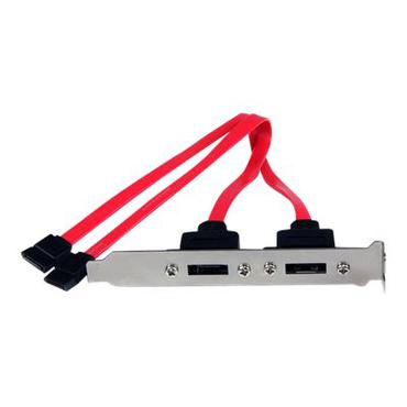 StarTech.com 2 Port SATA to eSATA Slot Plate BRacket