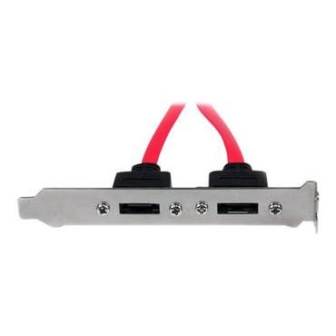 StarTech.com 2 Port SATA to eSATA Slot Plate BRacket