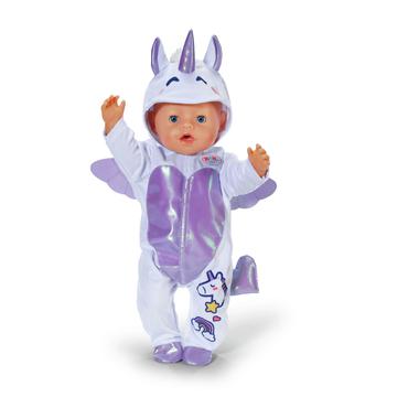 BABY born Unicorn Onesie 43cm Dukke jumpsuit