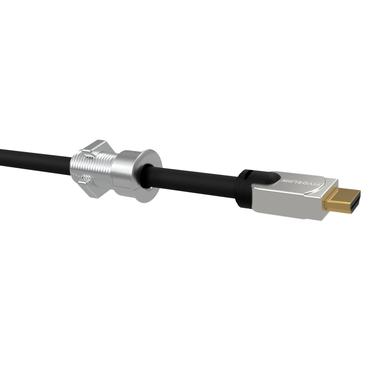 Cable Through Desk Solution
