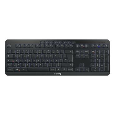 CHERRY STREAM ULTIMATE - Keyboard - Corded - AZERTY - Black
