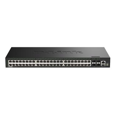 48 Ports GE + 4 Ports 10G SFP+ Smart Managed Switch