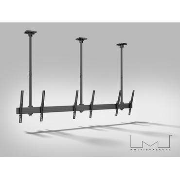 Multibrackets M Pro MBC3UPHD monteringssats - f&ouml;r 3 LCD/plasmapaneler - svart