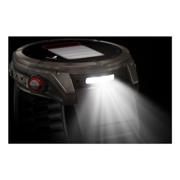 Garmin Fenix 8 Pro - titanium - Ja sportsur med rem - graphite/black - 32 GB