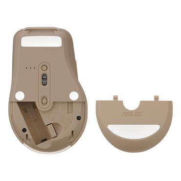 ASUS SmartO MD200 Silent Plus - mus - 2.4 GHz, Bluetooth 5.0 - havremj&ouml;lk