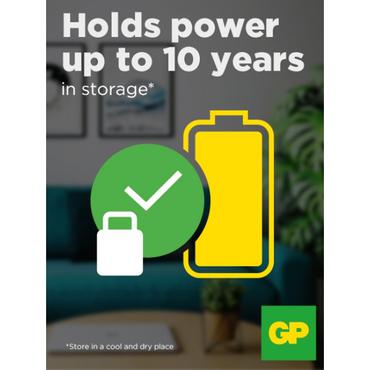 GP Super Alkaline 9V-battery, 1604A/6LF22, 20-pack