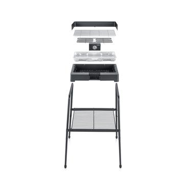 Severin PG8566 Grill Elektrisk Sort 2200 W