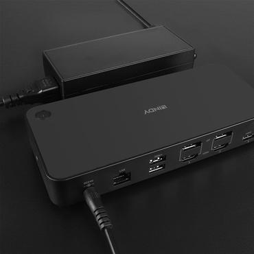 Lindy 43366 dockingstation Docking USB 3.2 Gen 2 (3.1 Gen 2) Type-C Sort