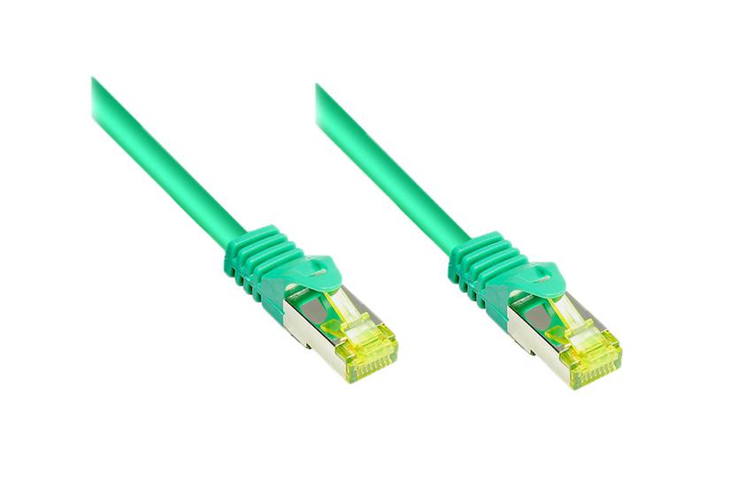 Alcasa Cat.7 S/FTP 3m netv&aelig;rkskabel Gr&oslash;n Cat7 S/FTP (S-STP)