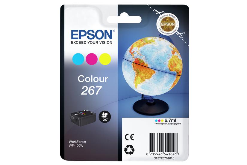 Epson 267 - gul, cyan, magenta - original - bl&auml;ckpatron