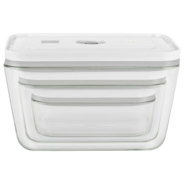 ZWILLING FRESH & SAVE Rektangulær Kasse Grå, Transparent 3 stk