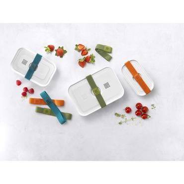 ZWILLING FRESH & SAVE Rektangulær Kasse Grå, Transparent 3 stk