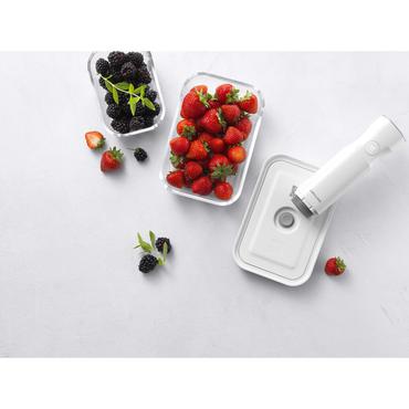 ZWILLING FRESH & SAVE Rektangulær Kasse Grå, Transparent 3 stk