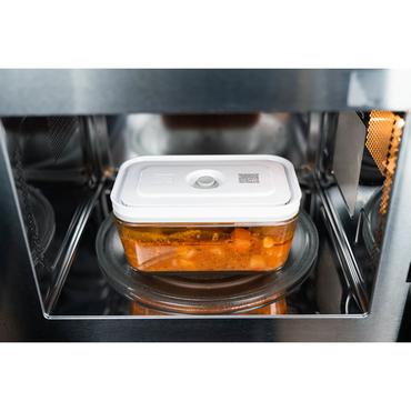 ZWILLING FRESH & SAVE Rektangulær Kasse Grå, Transparent 3 stk
