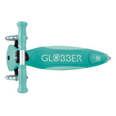 Globber Löpstock - 50 kg - 3 år+ - 3 hjul - Mint - Fotbroms - 2.54 g