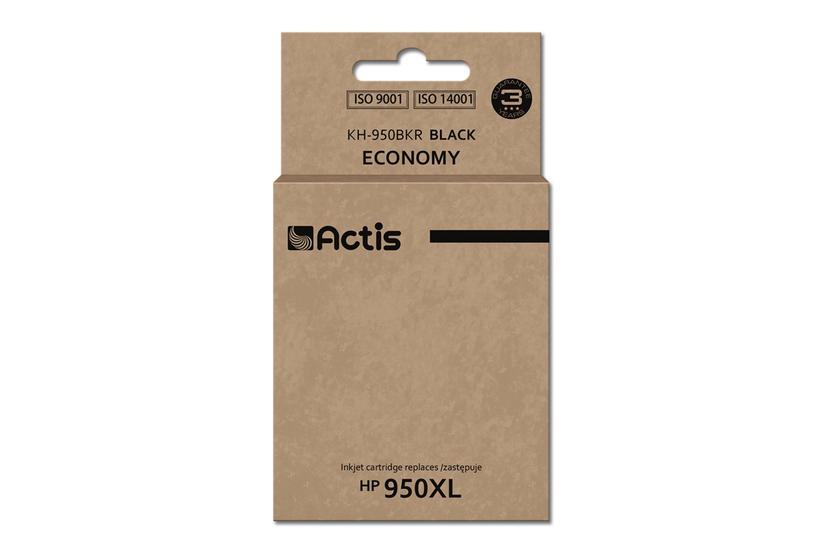 Actis KH-950BKR Bl&aelig;k (erstatning HP 950XL CN045AE; Standard; 80 ml; sort)