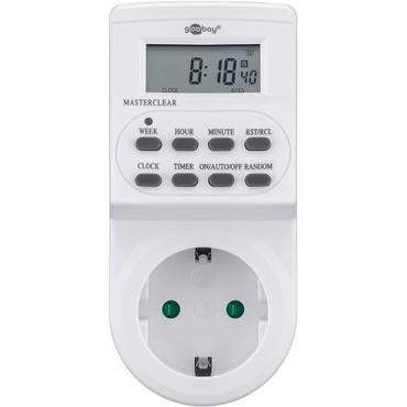 goobay Digital Timer - automatisk strøm kontakt