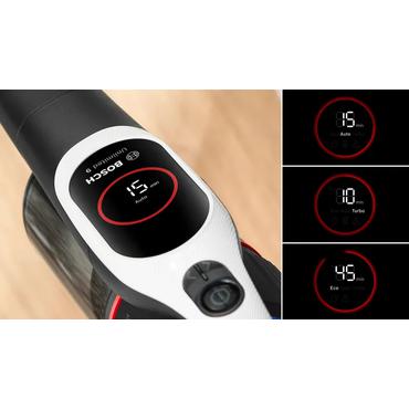 Bosch BCS931WBA stav støvsuger & elektrisk kost Stick vakuum Batteri Dry HEPA Poseløs 0,4 L Hvid 3 At