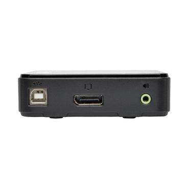 Eaton Tripp Lite series 2-Port DisplayPort 1.2 KVM Switch USB Sharing 4K x2K 3840 x 2160 - omkopplare f&ouml;r tangentbord/video/mus/ljud/USB - 2 portar