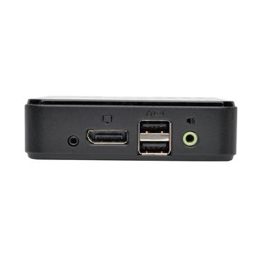 Eaton Tripp Lite series 2-Port DisplayPort 1.2 KVM Switch USB Sharing 4K x2K 3840 x 2160 - omkopplare f&ouml;r tangentbord/video/mus/ljud/USB - 2 portar