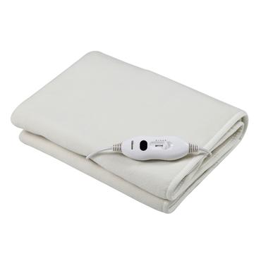 Tristar BW-4753 varmelagen og -pude Elektrisk t&aelig;ppe 60 W Hvid Fleece