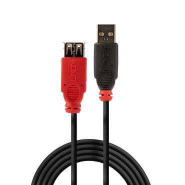Lindy 42817 USB-kabel USB 2.0 5 m USB A Sort
