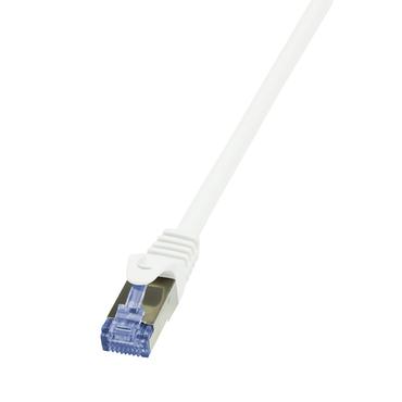 LogiLink PrimeLine Cat.7 S/FTP 0.5m netv&aelig;rkskabel Hvid 0,5 m Cat7 S/FTP (S-STP)